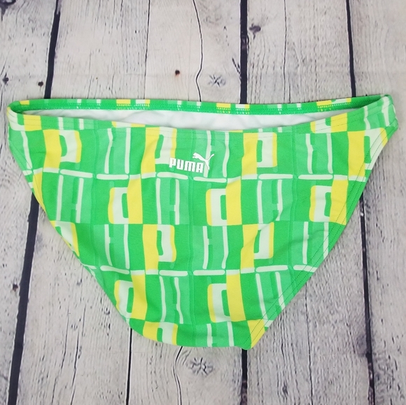 PUMA | geometric pattern halter triangle bikini - Picture 6 of 8